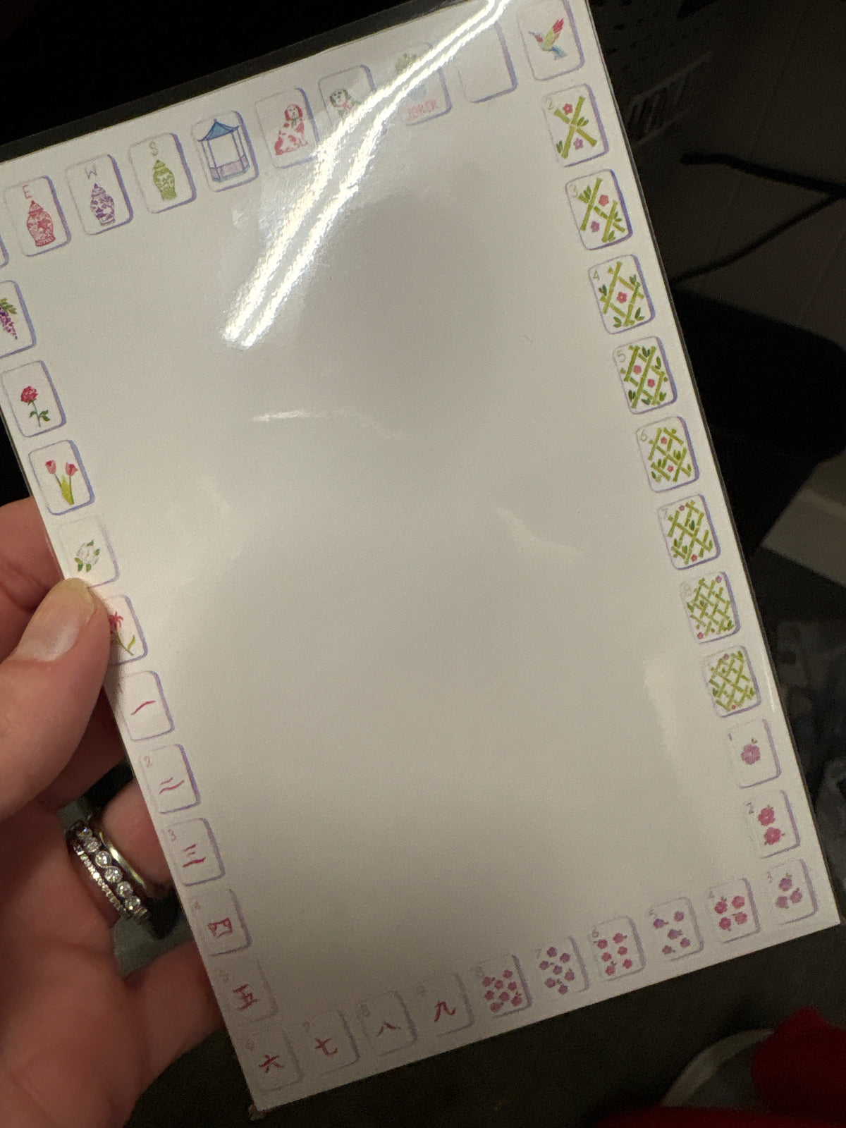 Mahjong Notepad