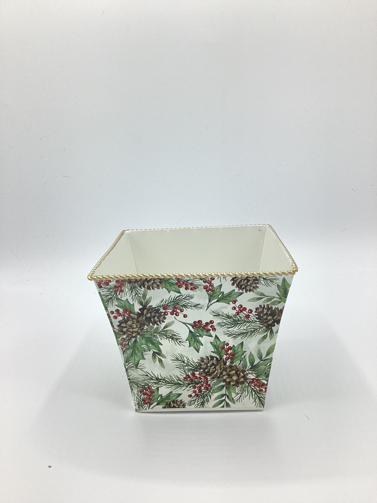 Planter Nested Square Pine- Small