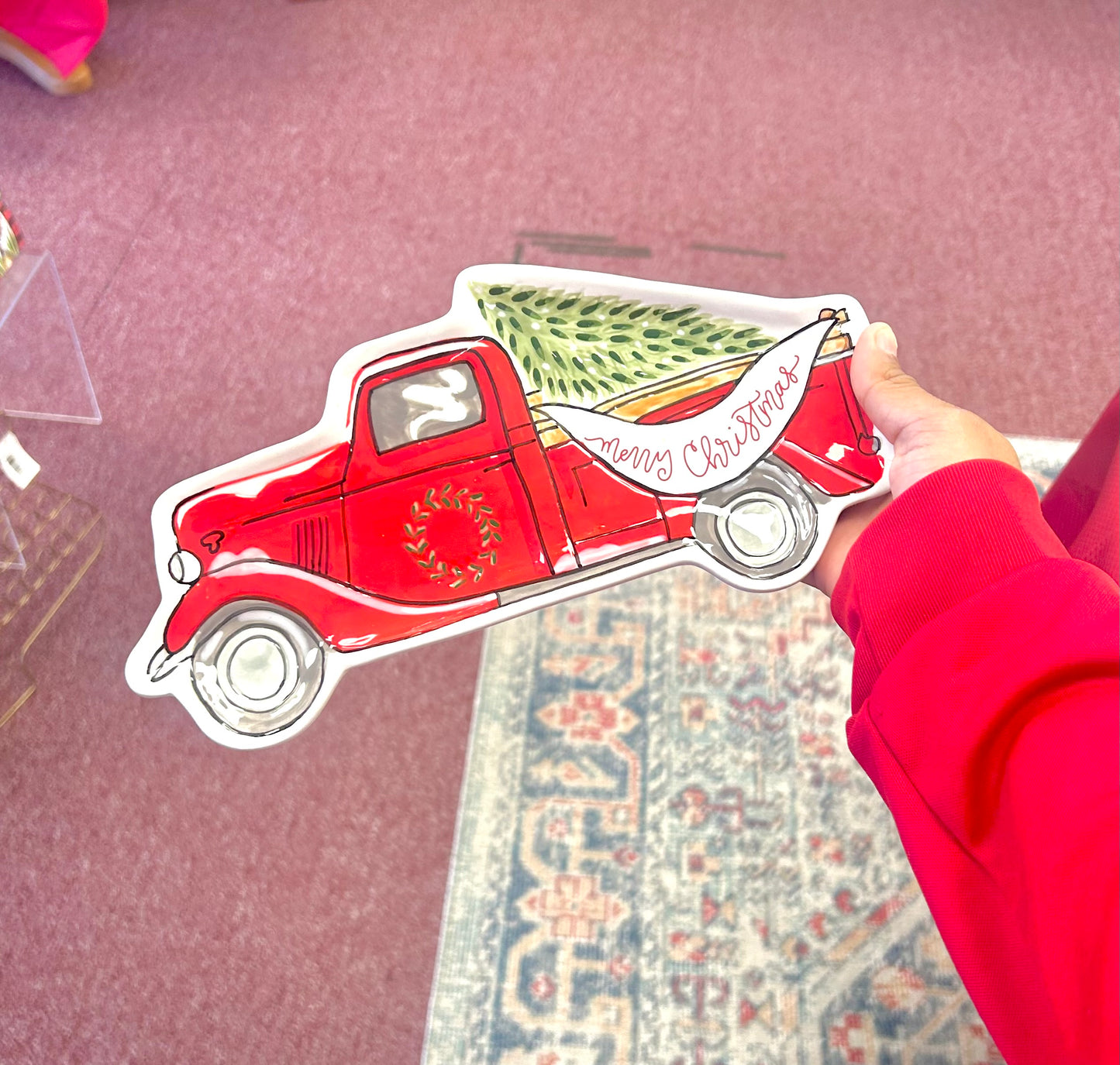 Christmas Truck Tray