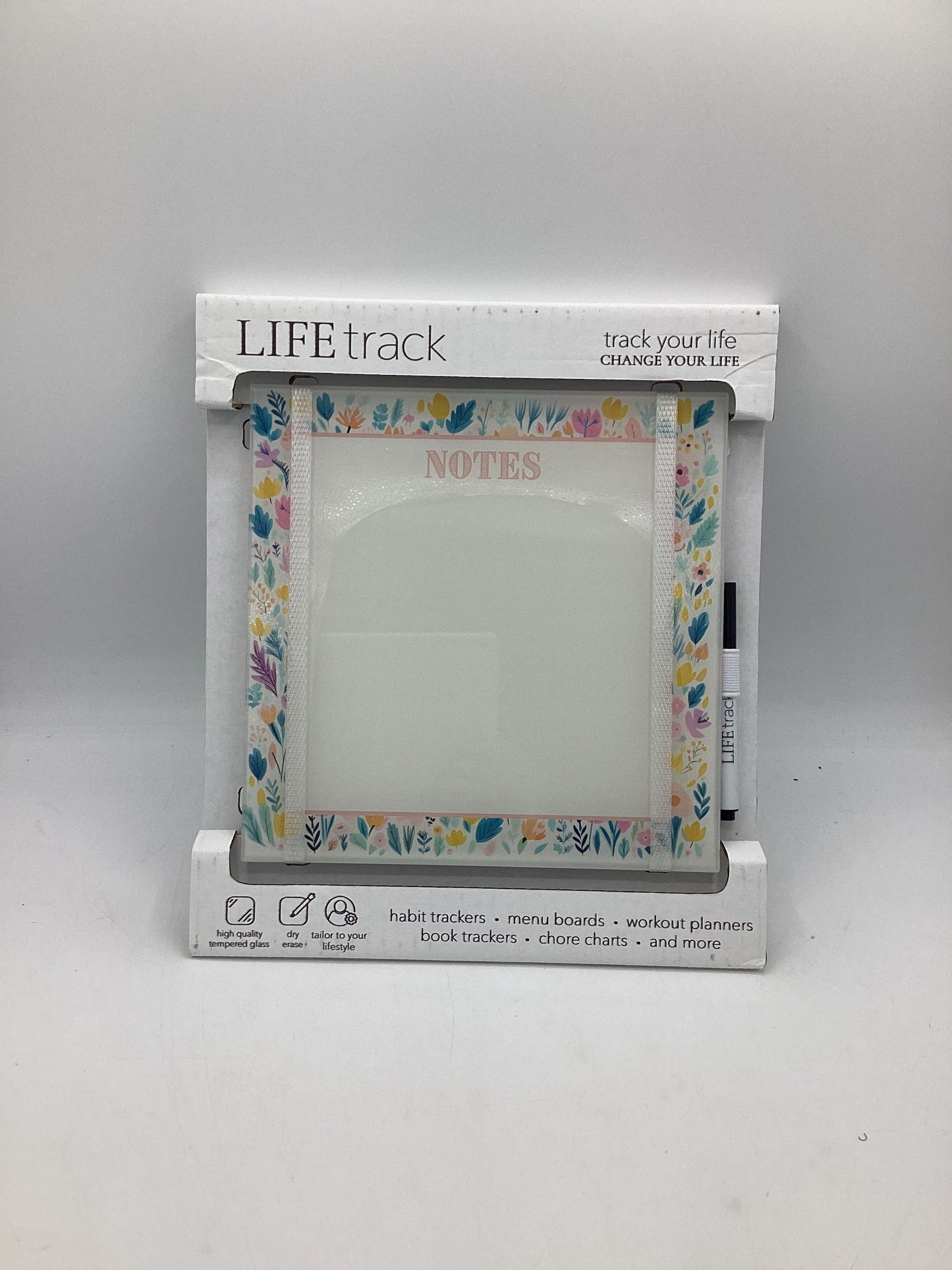 Glass note taking pad