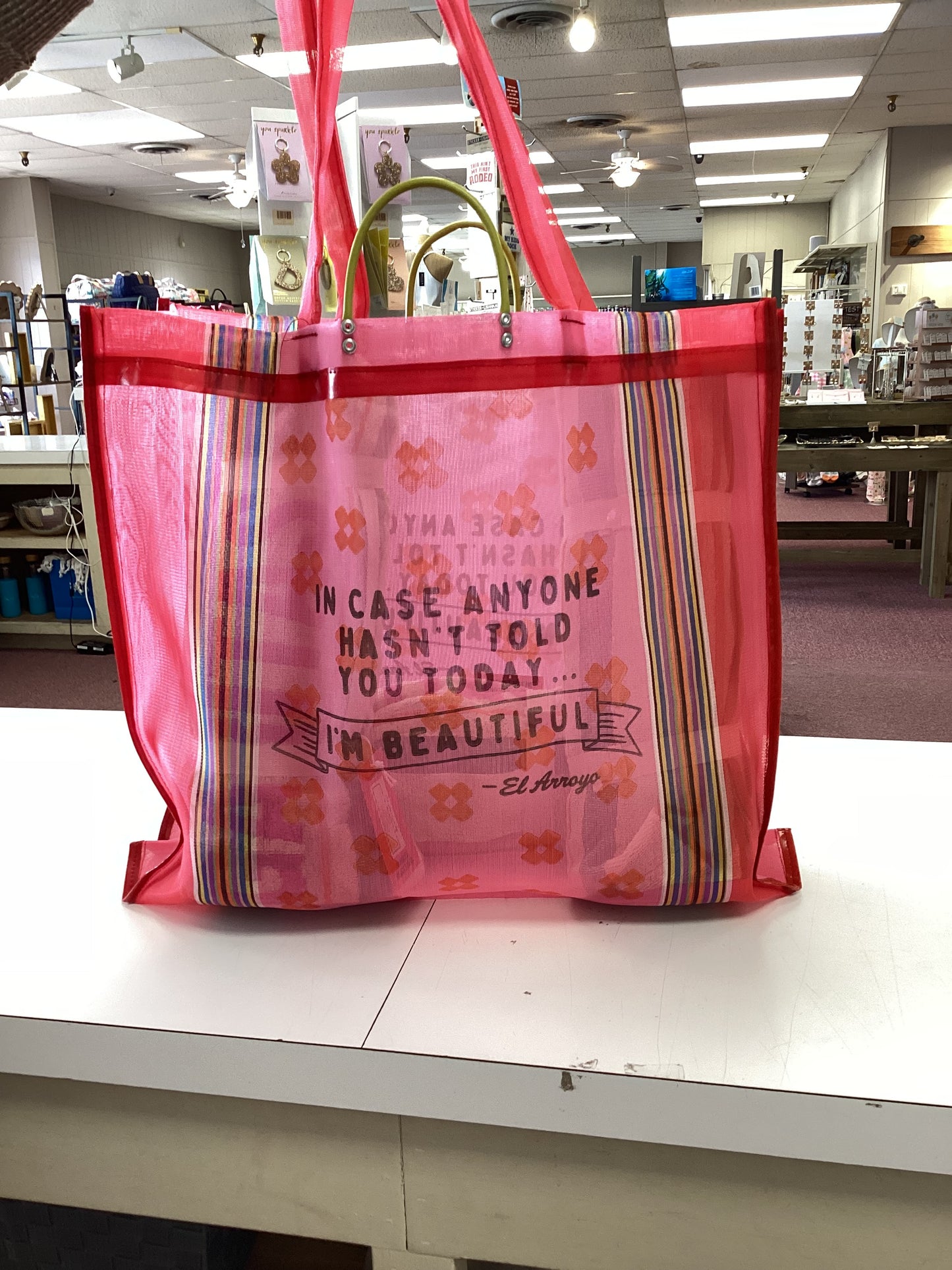 XL tote- Im beautiful