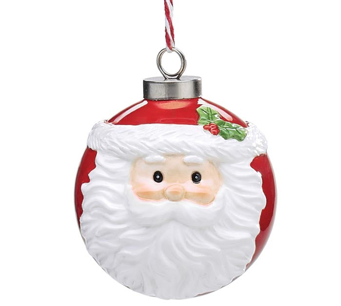 Santa Face Ornament
