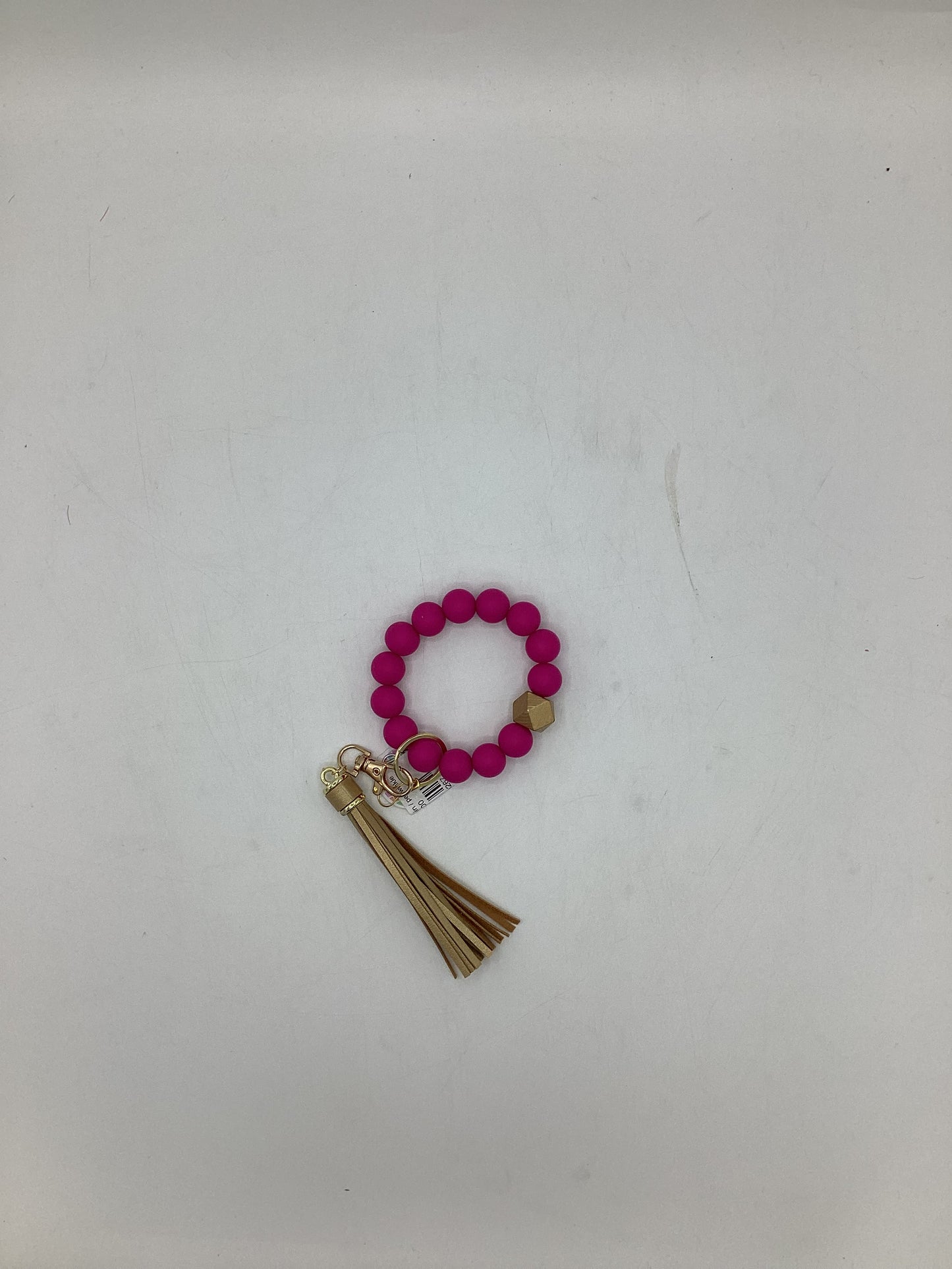 wristband keychain / periwinkle
