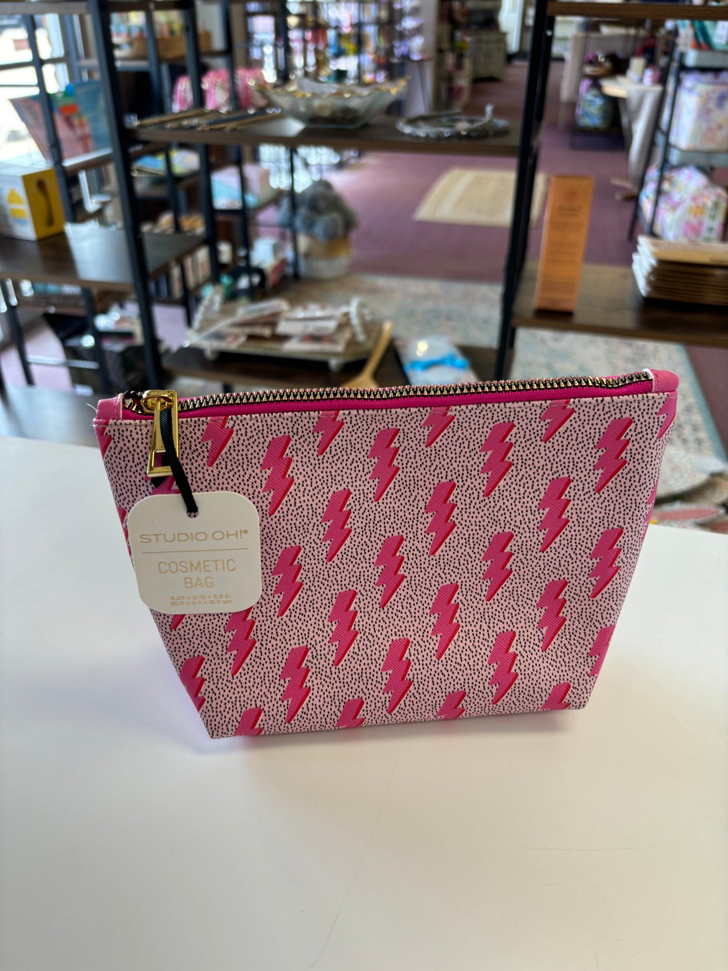 Charged Up Clutch Cosmetic Pouch