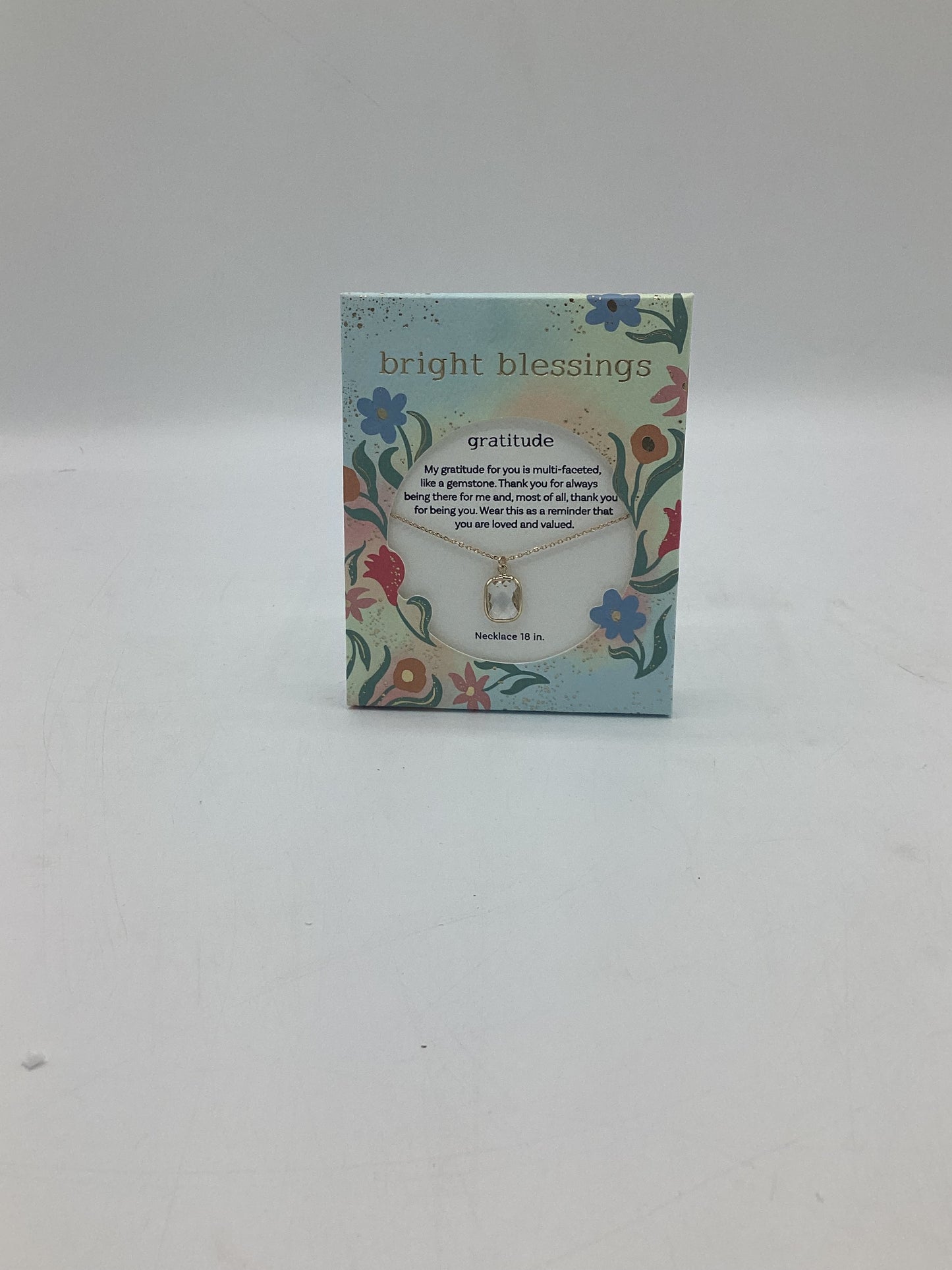 Bright Blessings Neck-Crystal-Gold