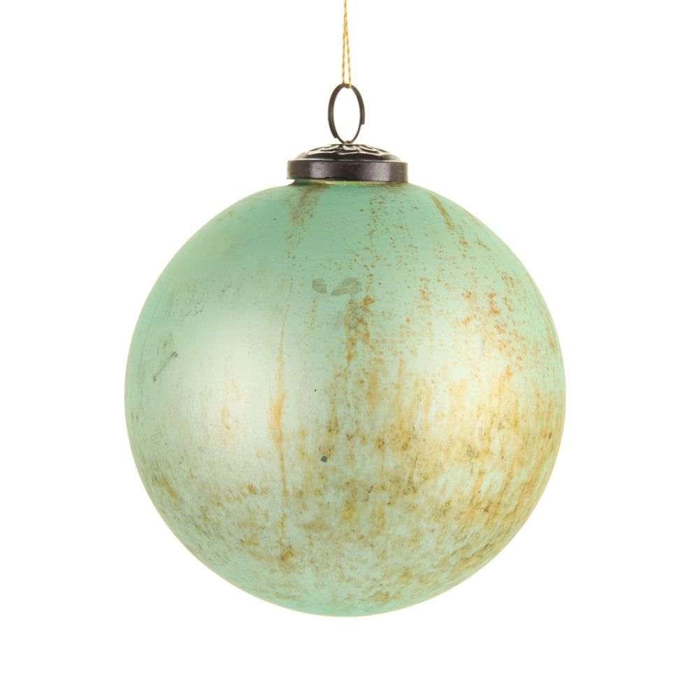 Distressed Ball Ornament