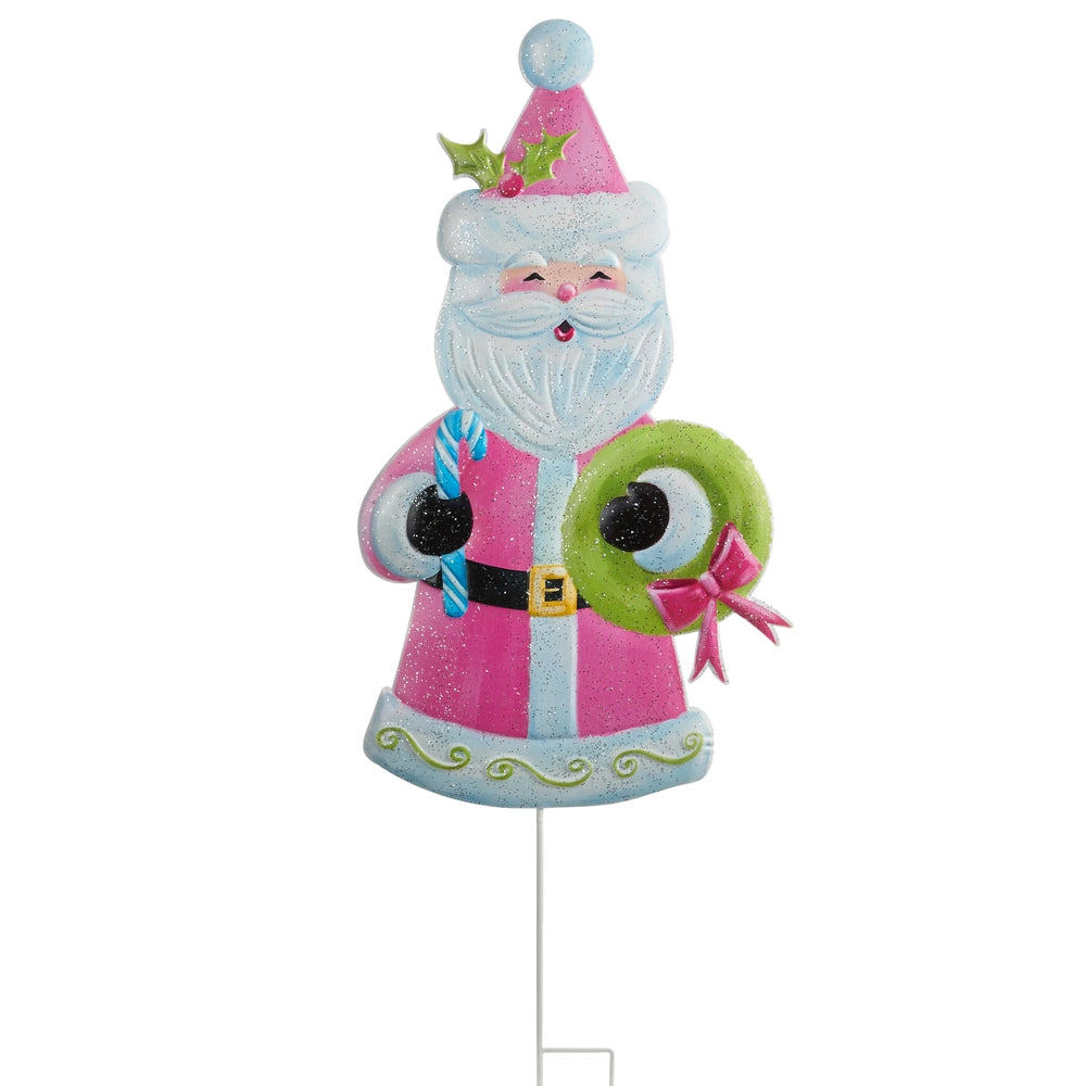 Santa Cheer Yard Stake