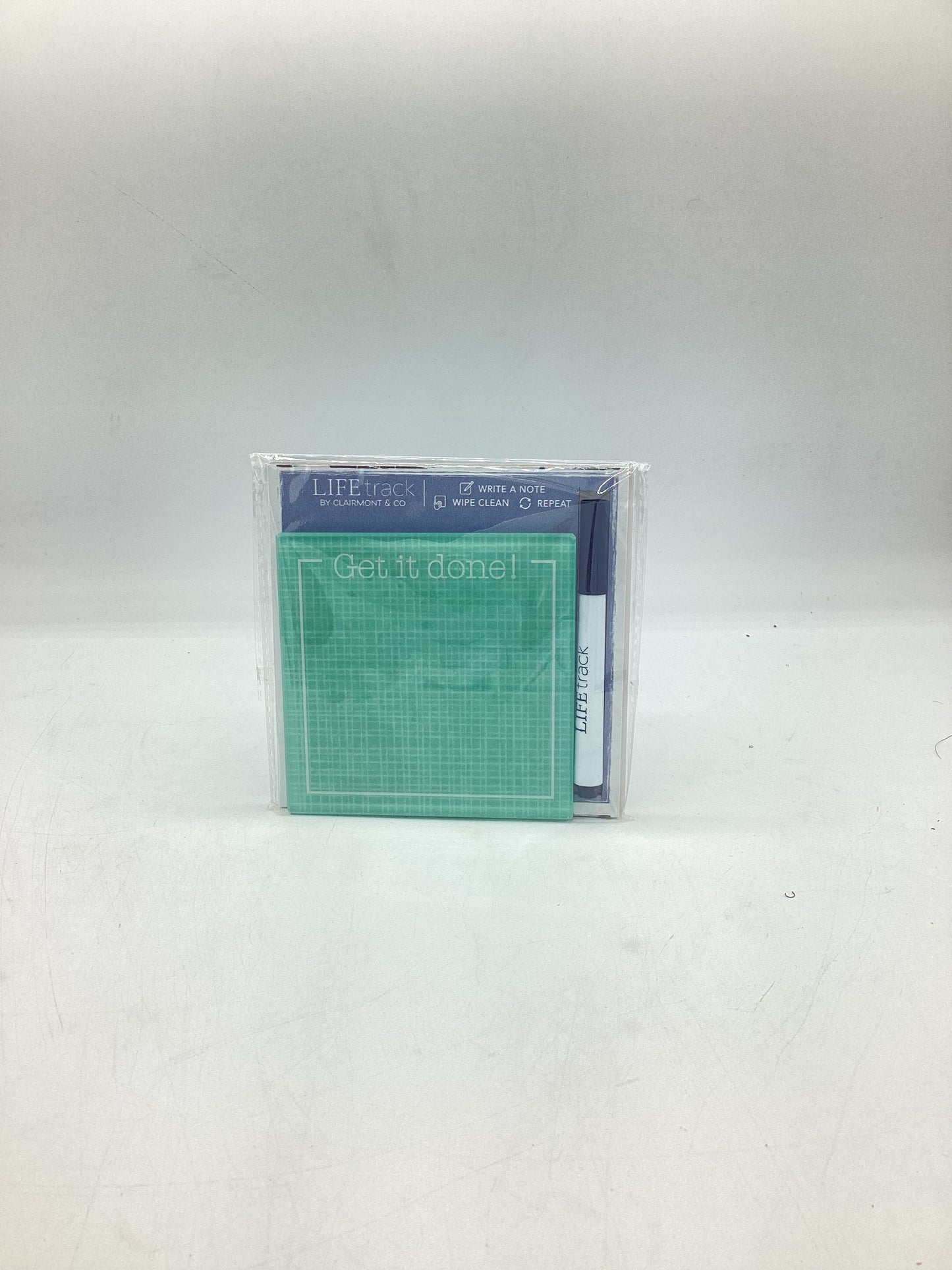 Small glass note taking pad