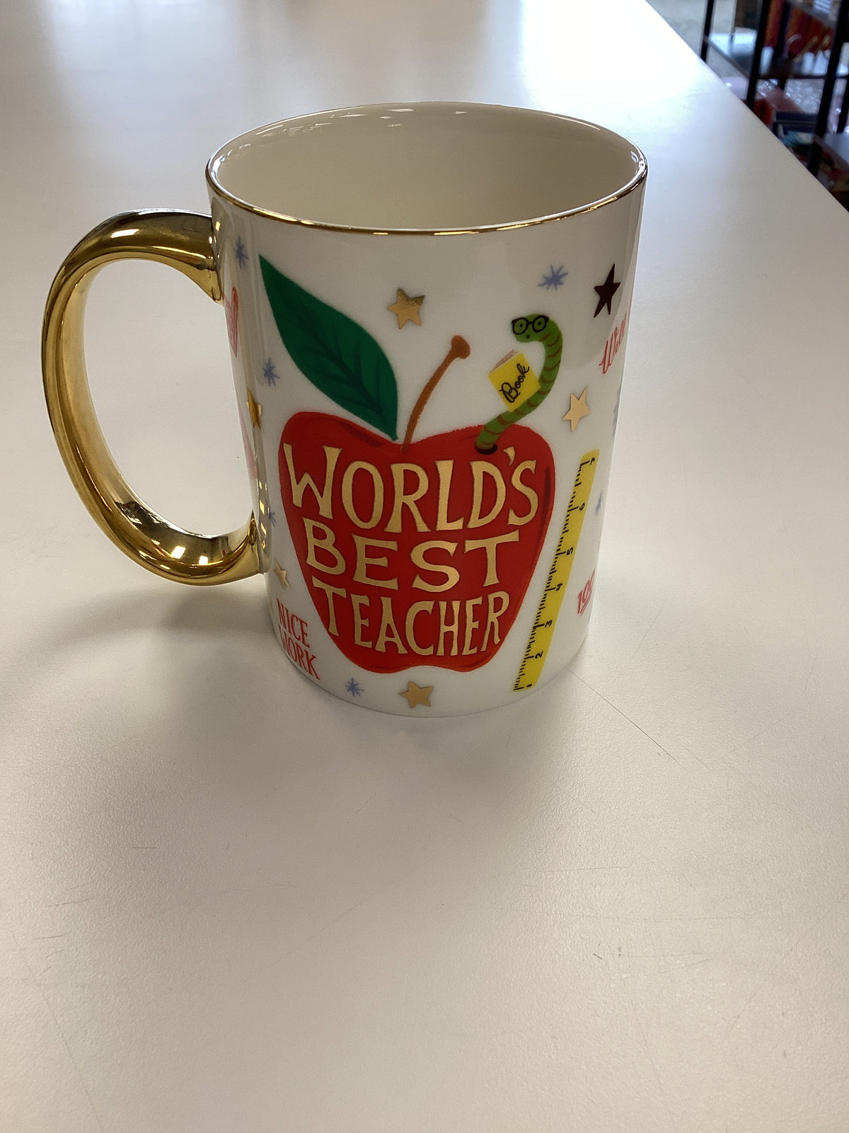 Worlds Best Teacher Coffee Cup
