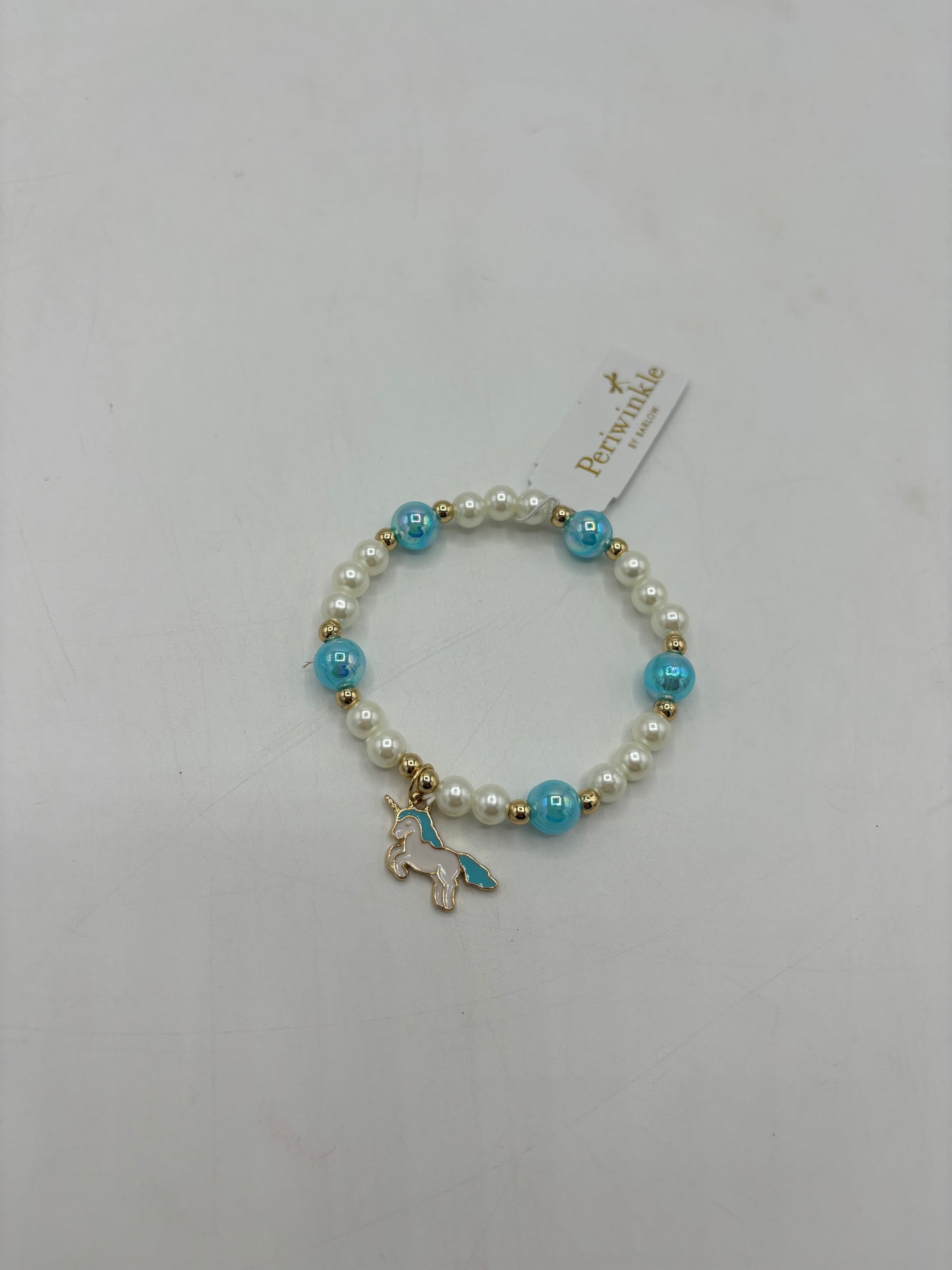 Little Love Blue Unicorn Bracelet