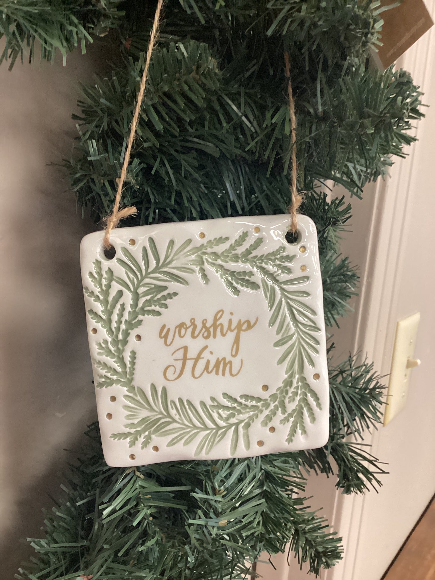 Holiday Msg Ornament