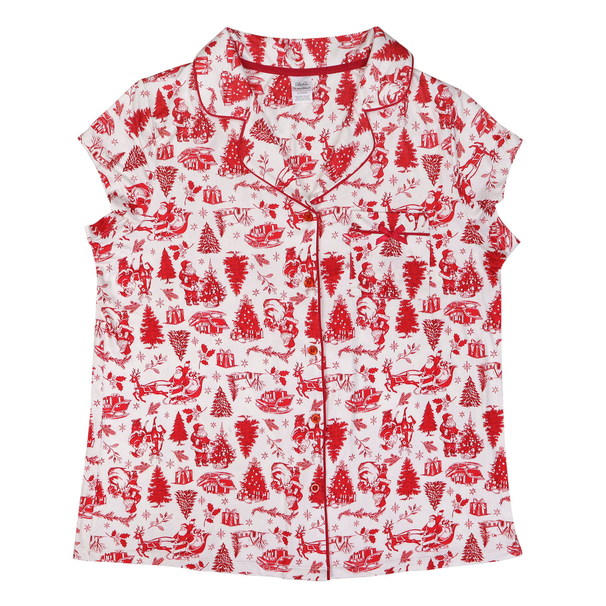 Santa Toile Pajamas