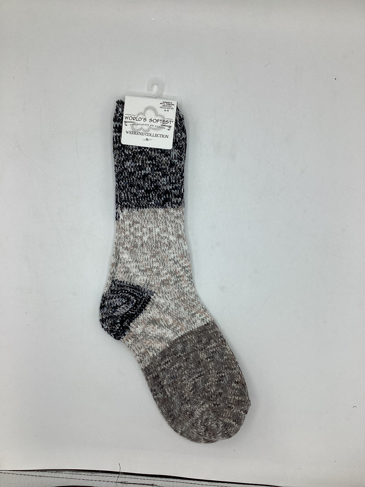 Worlds softest socks-Stone C