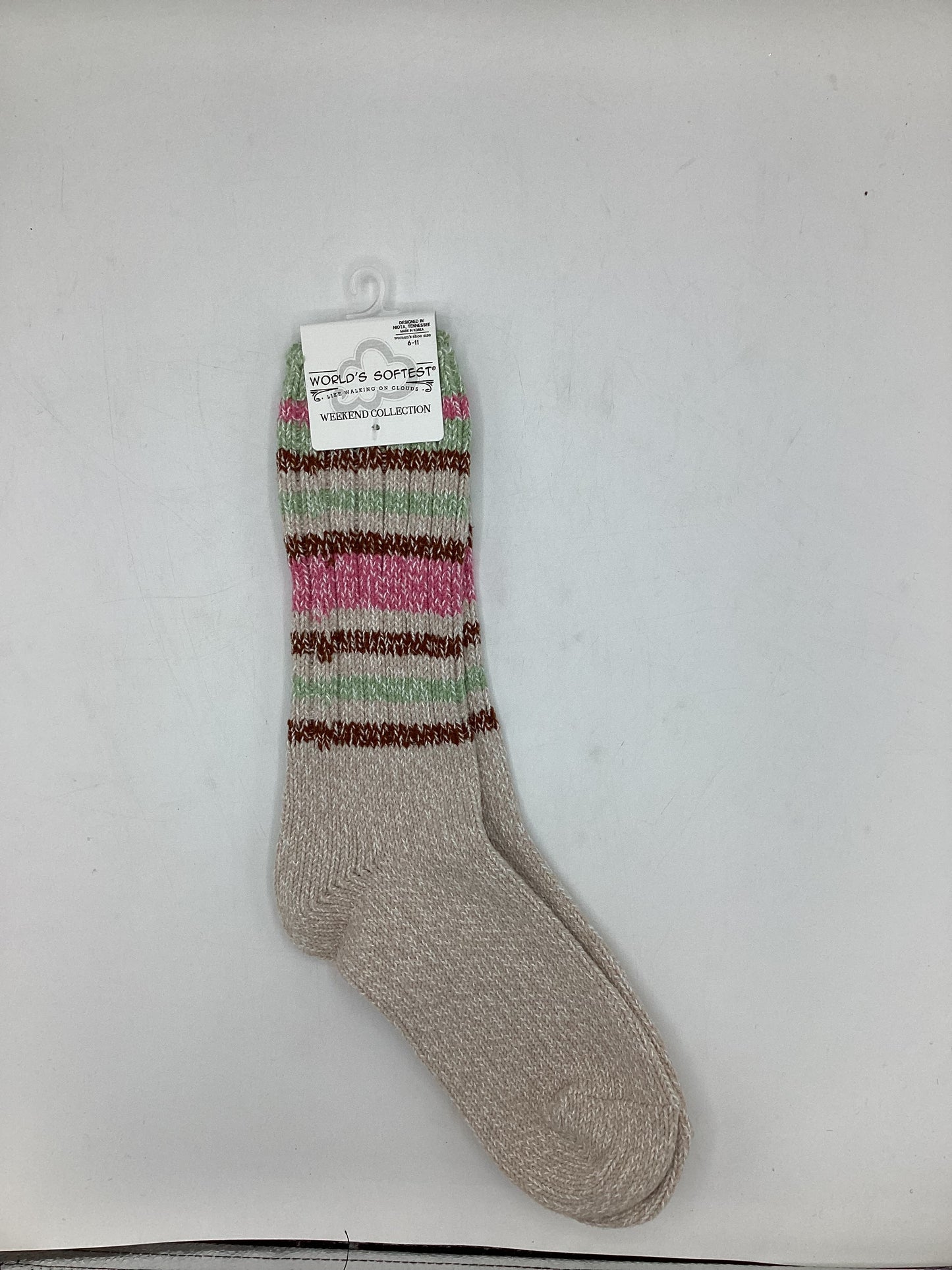 Worlds softest socks-Mushroom