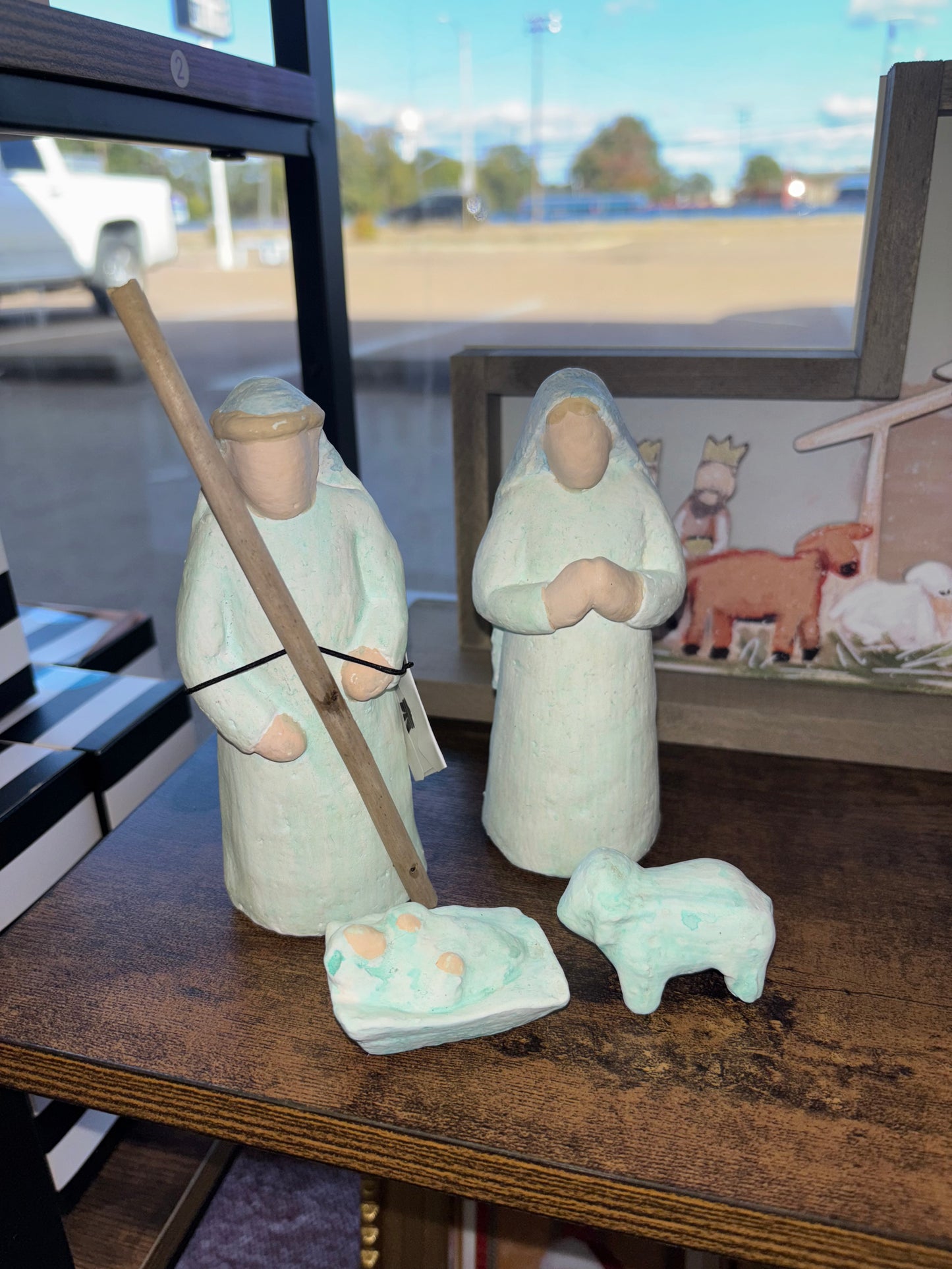 Clay Nativity Set