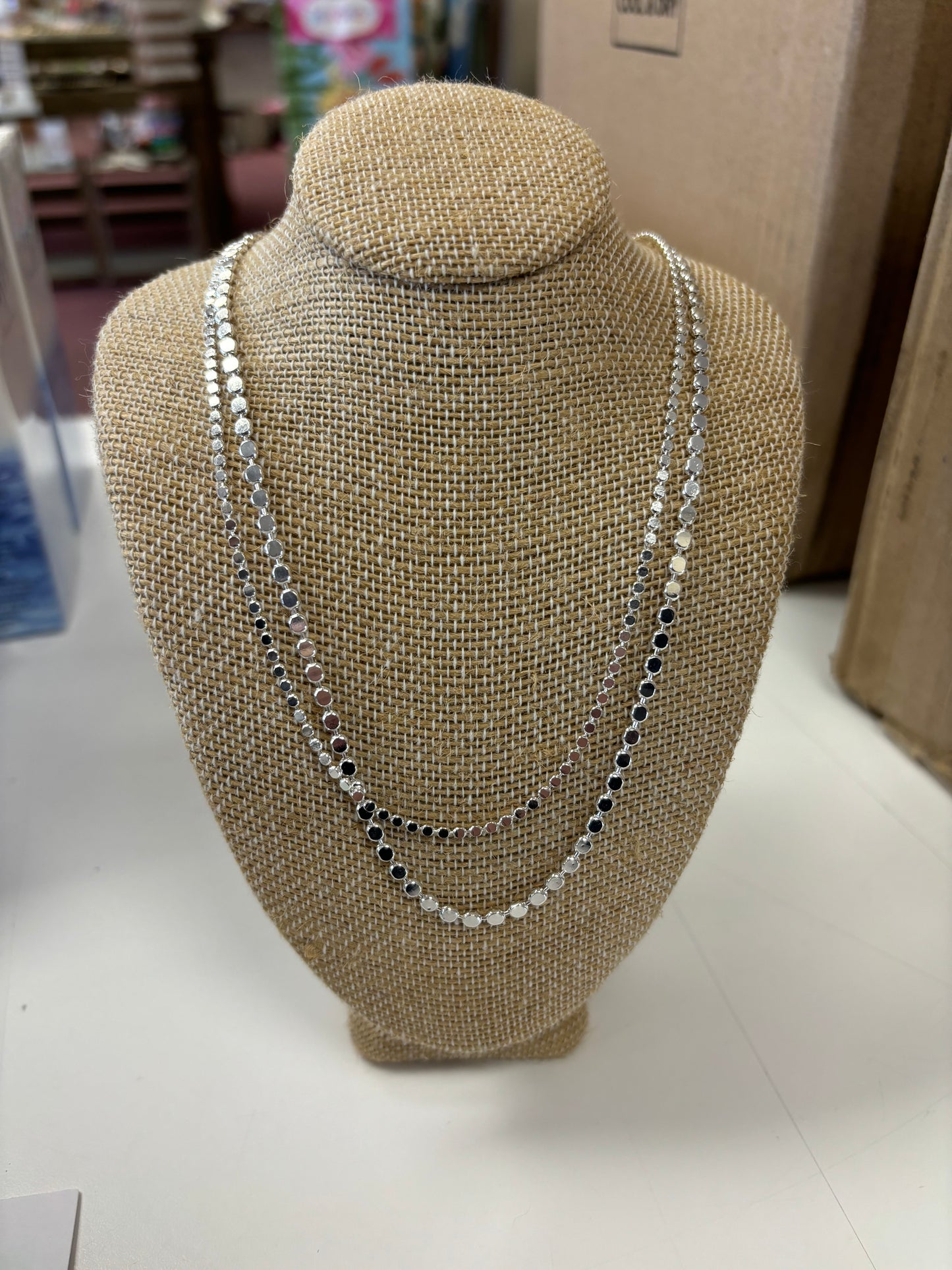 2 Strand Silver Chain