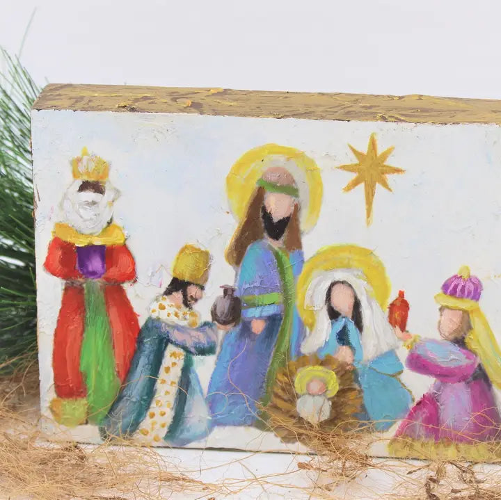 Nativity Box Sign