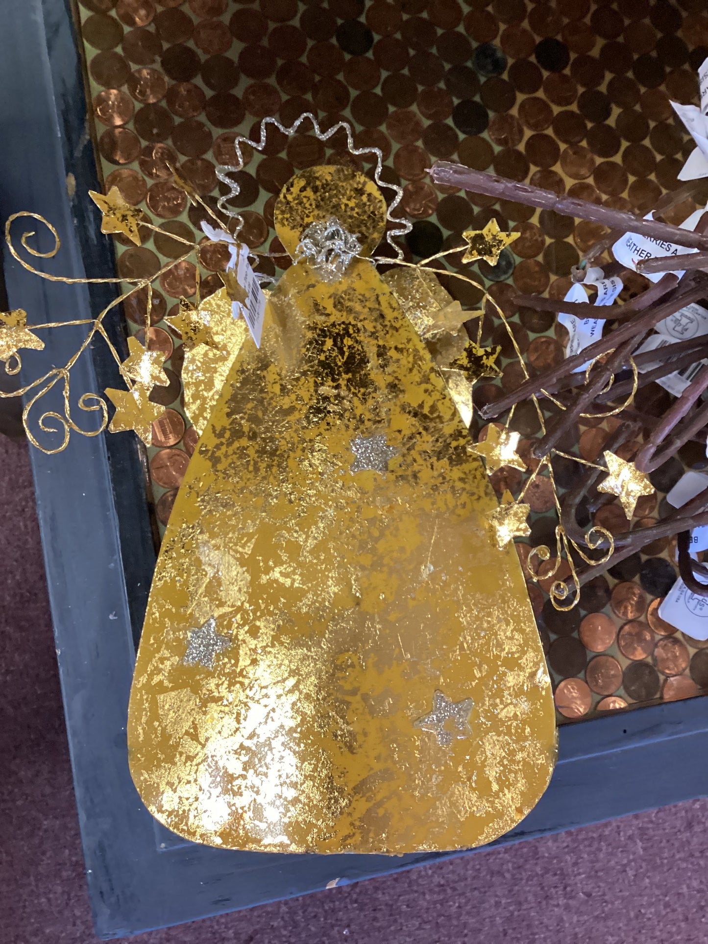 Gold Angel Tree Topper