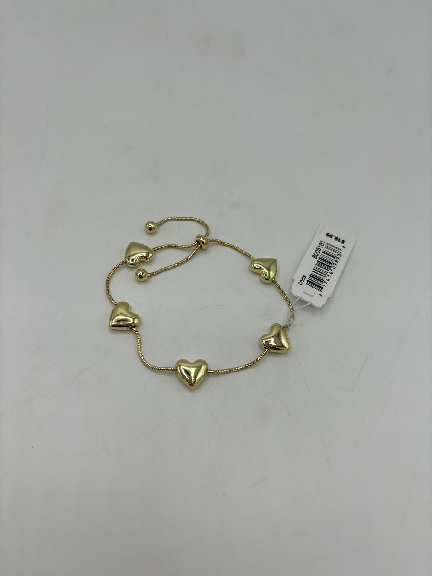 Heart Slide Bracelet