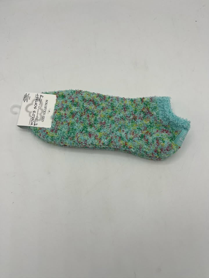 Worlds softest socks- aqua blue
