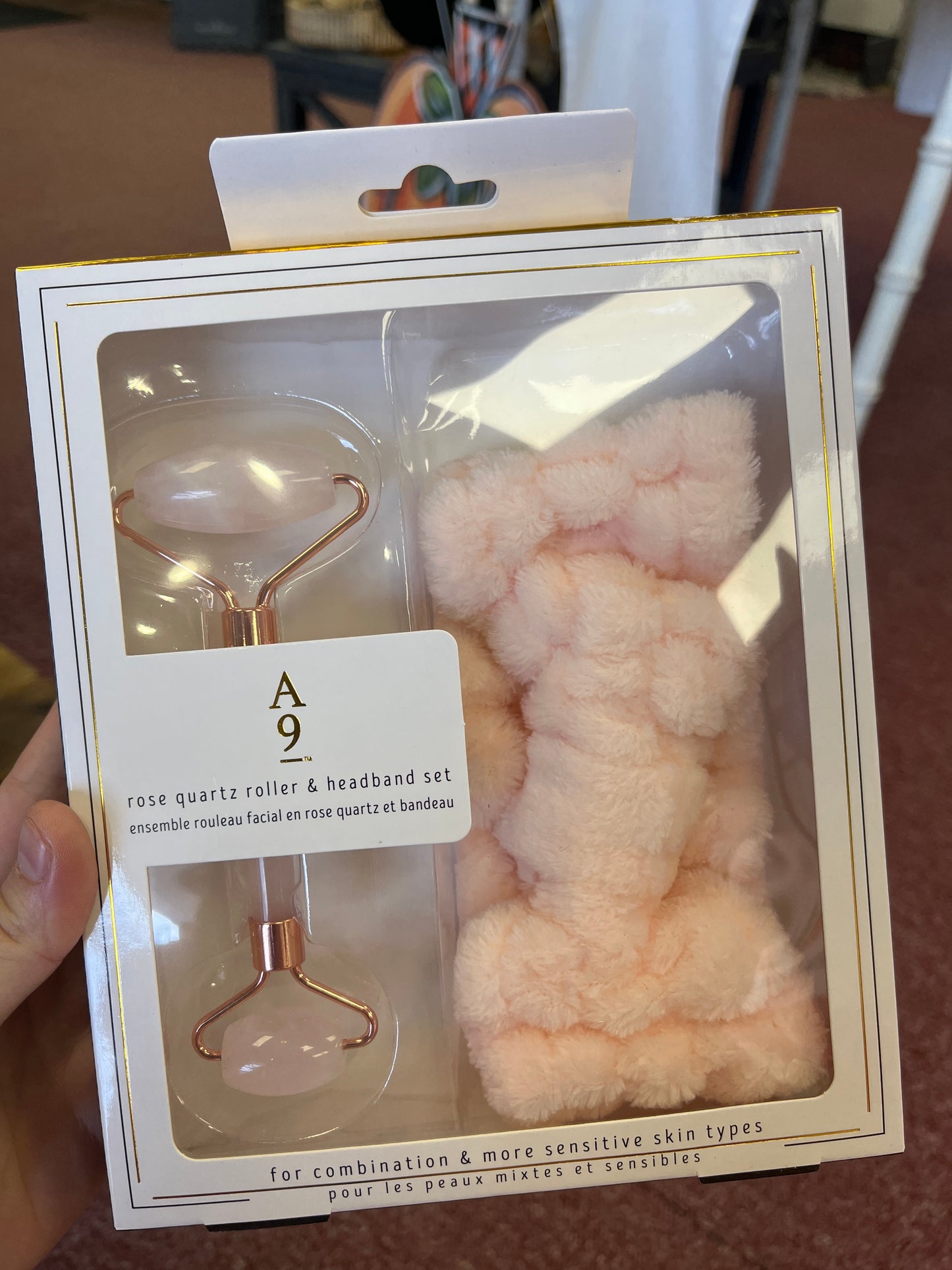 A9 Quartz Roller & headband set