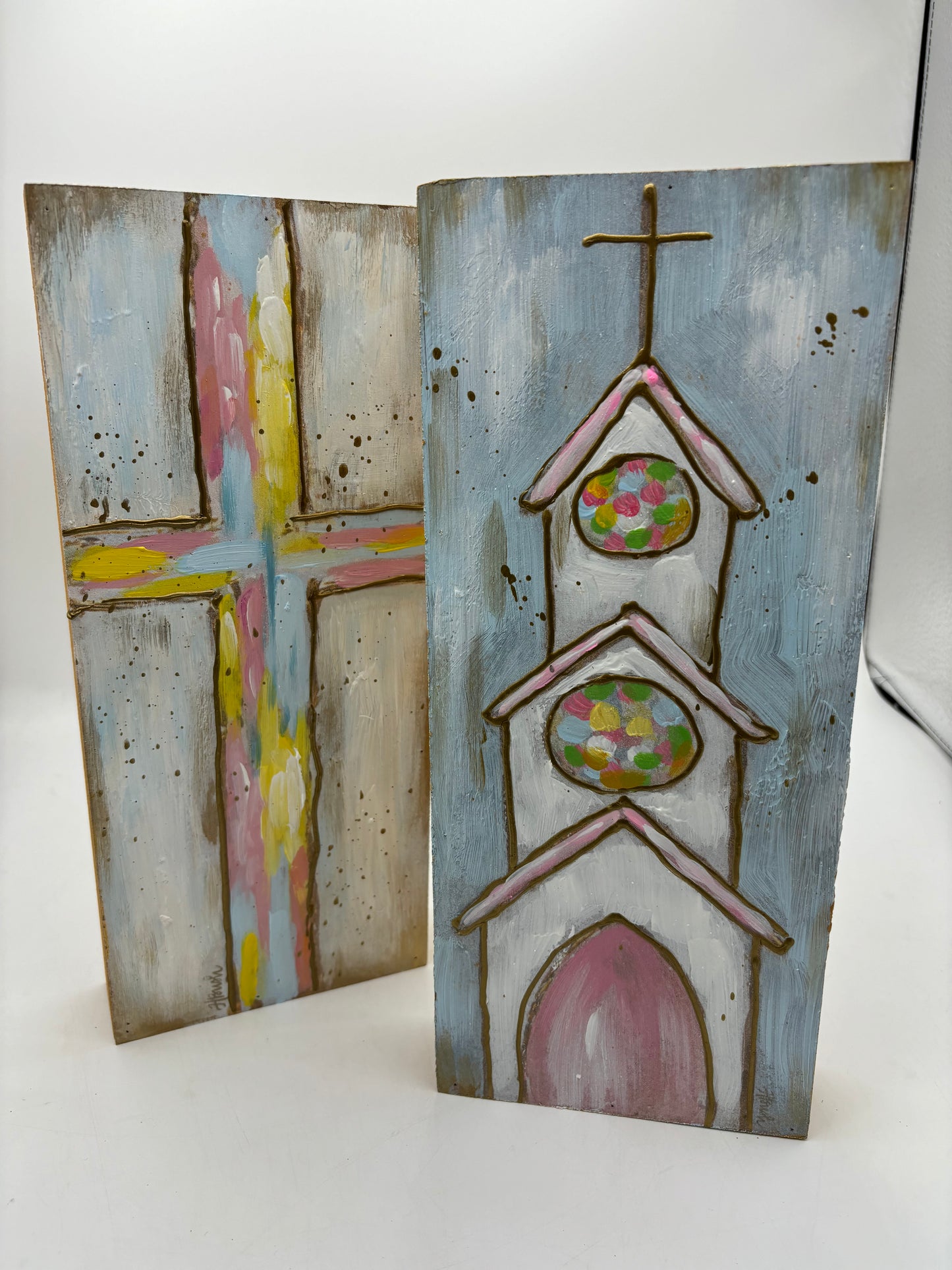 Handpainted Pastel Signs