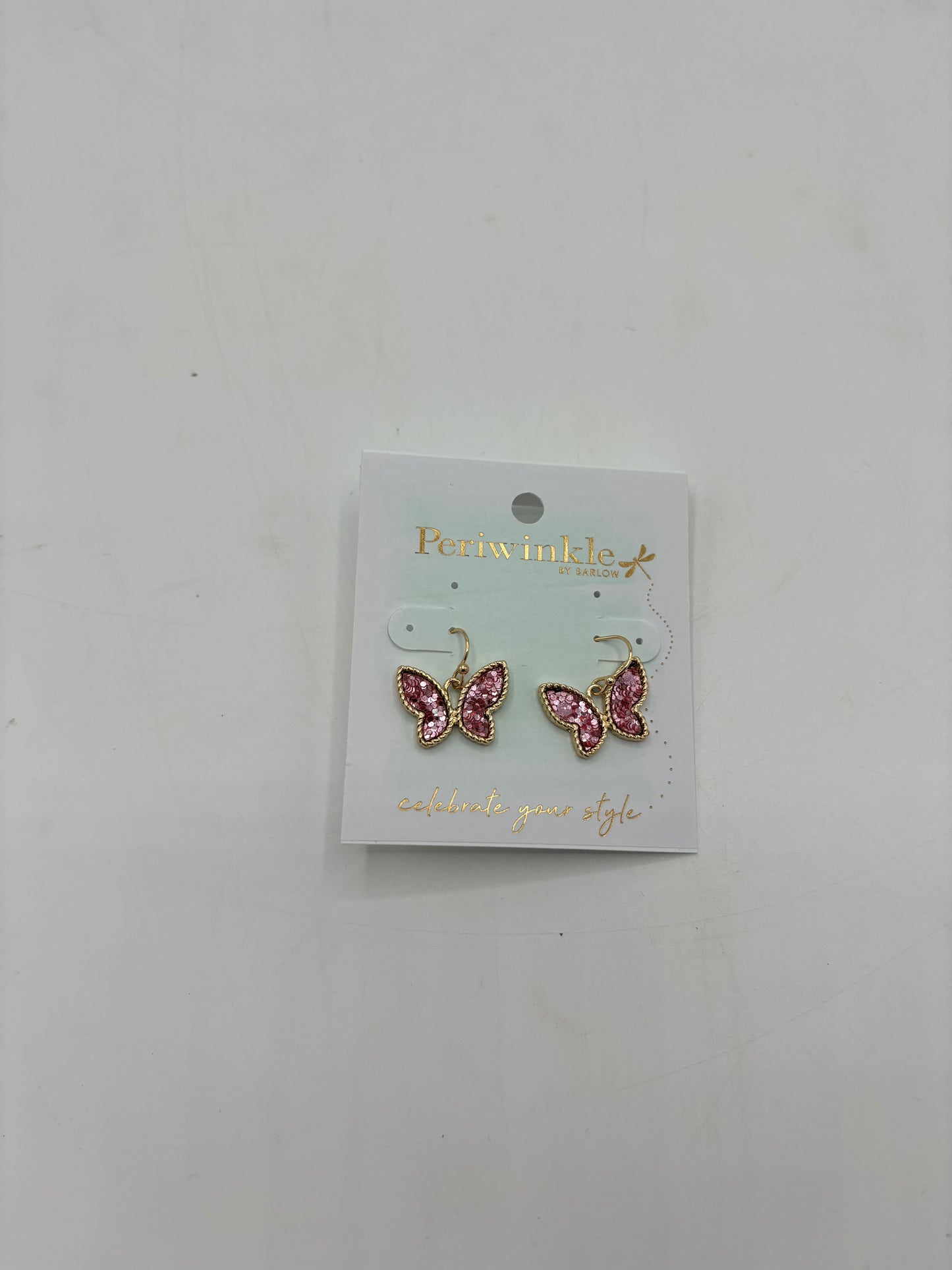 Gold Butterfly Earrings