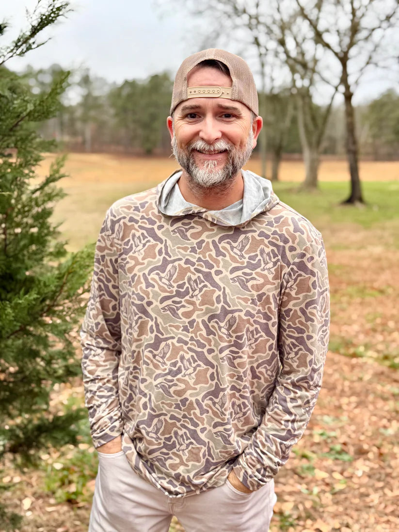 Camo Duck Hoodie