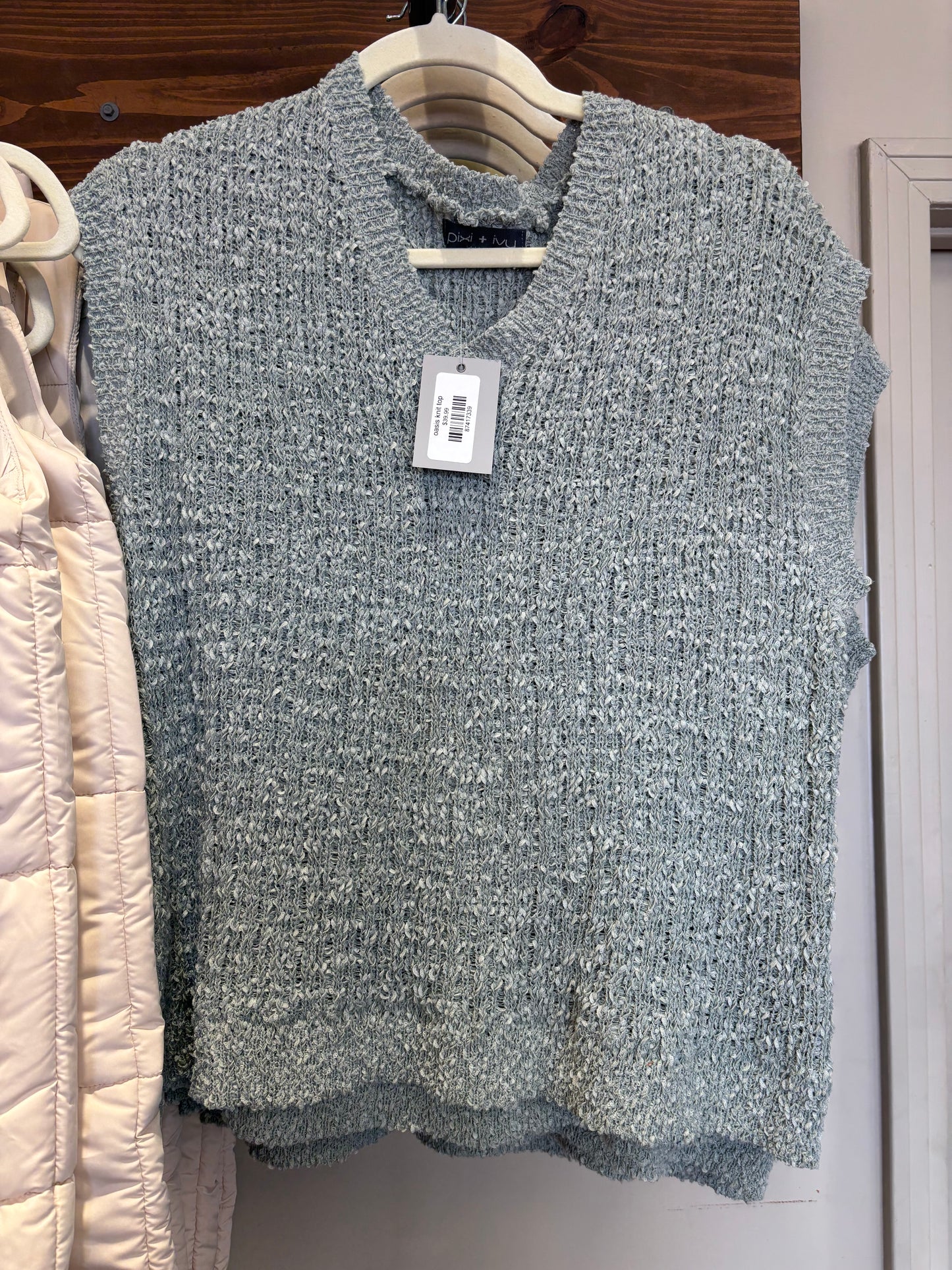 oasis knit top