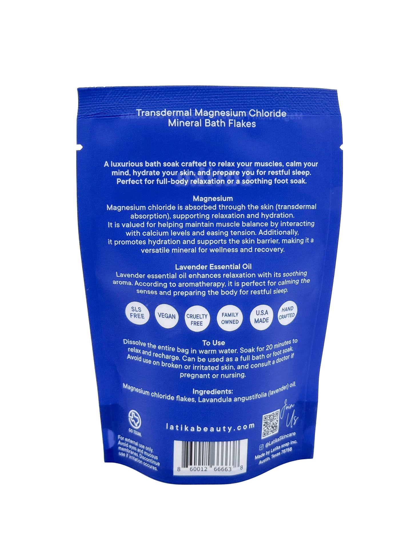 Magnesium Bath Soak