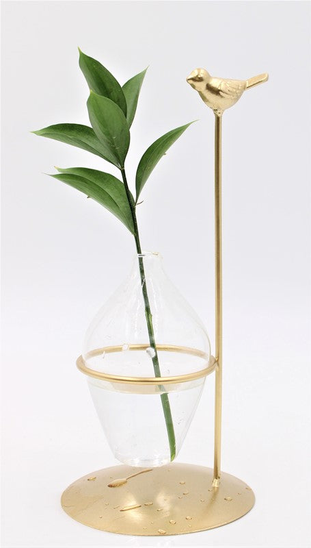Bird Tube Vase