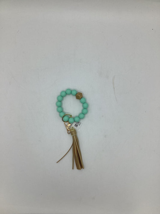 wristband keychain / turquoise