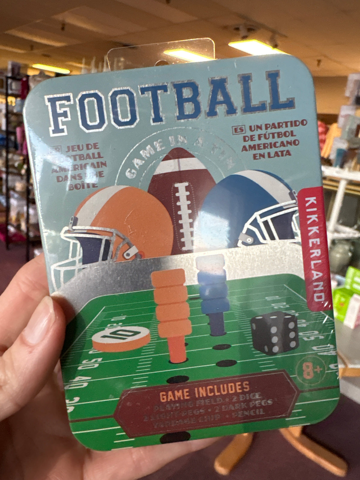 Football Game In A Tin