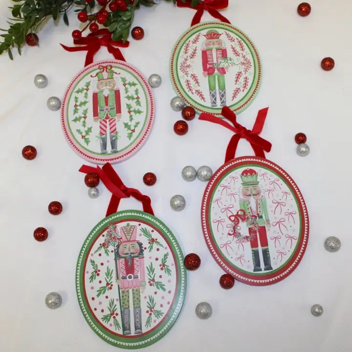 Oval Nutcracker Ornament