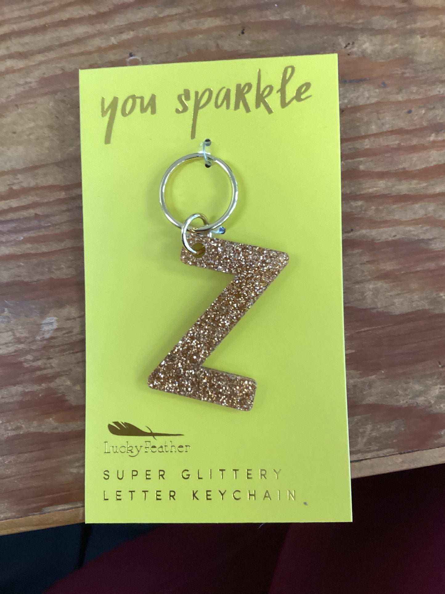 Letter keychain- Z