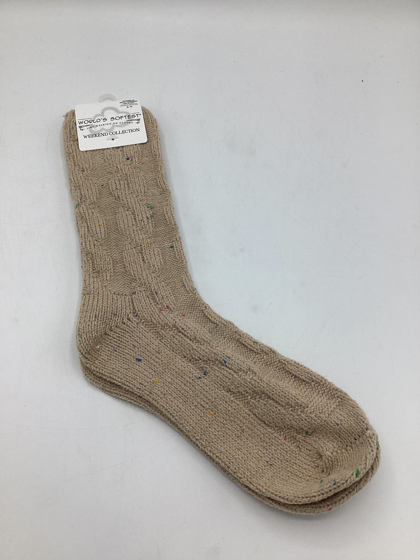 Worlds softest socks- oatmeal