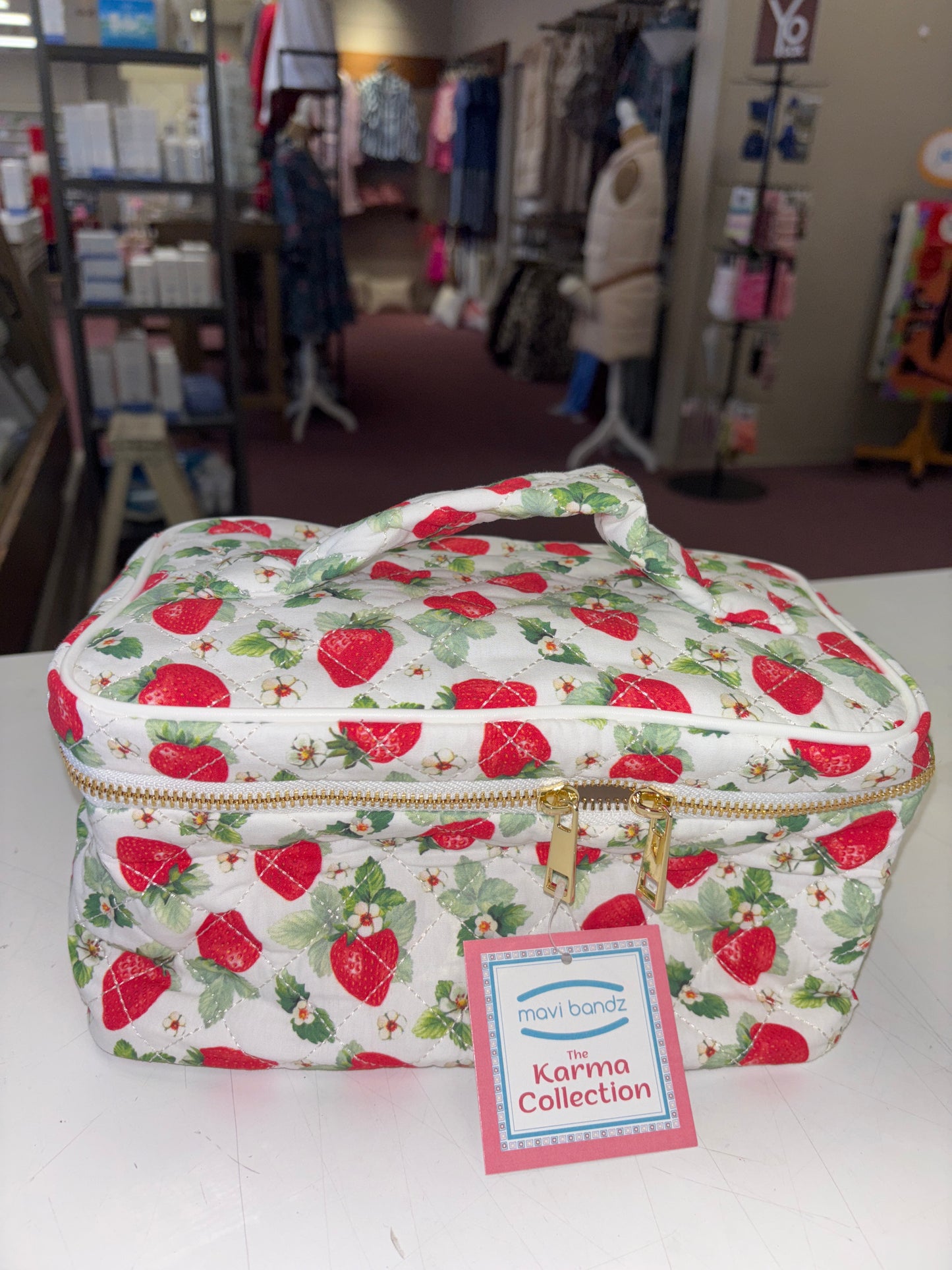 Strawberry vanity bag