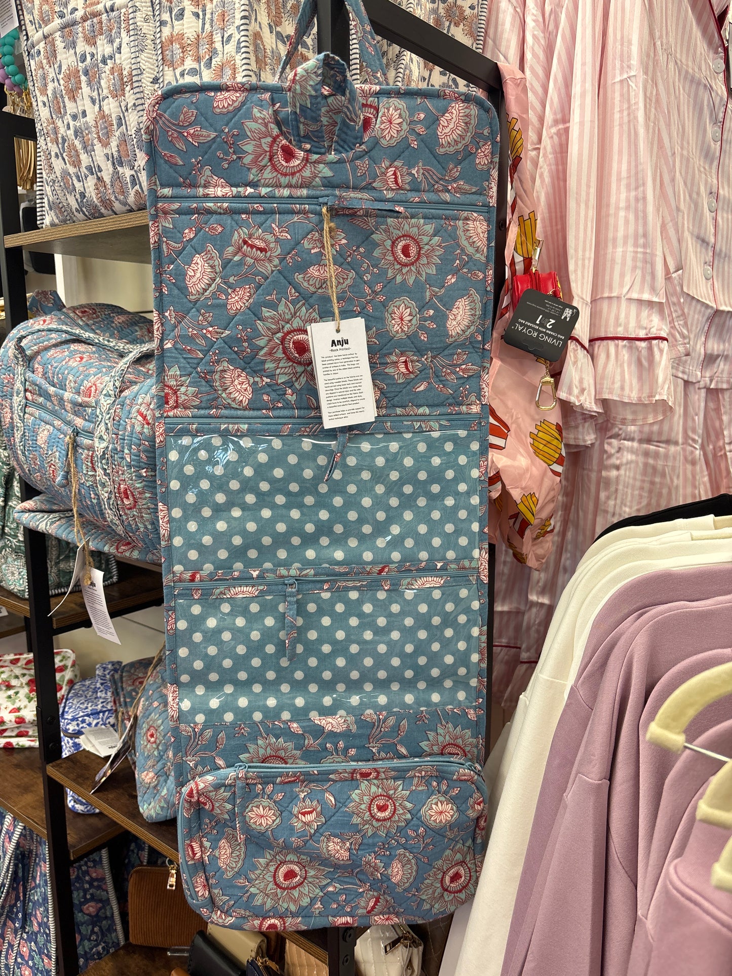 Chippa Sapphire Blooms folding travel kit