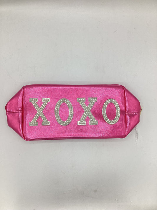 Xoxo pink chrome bag