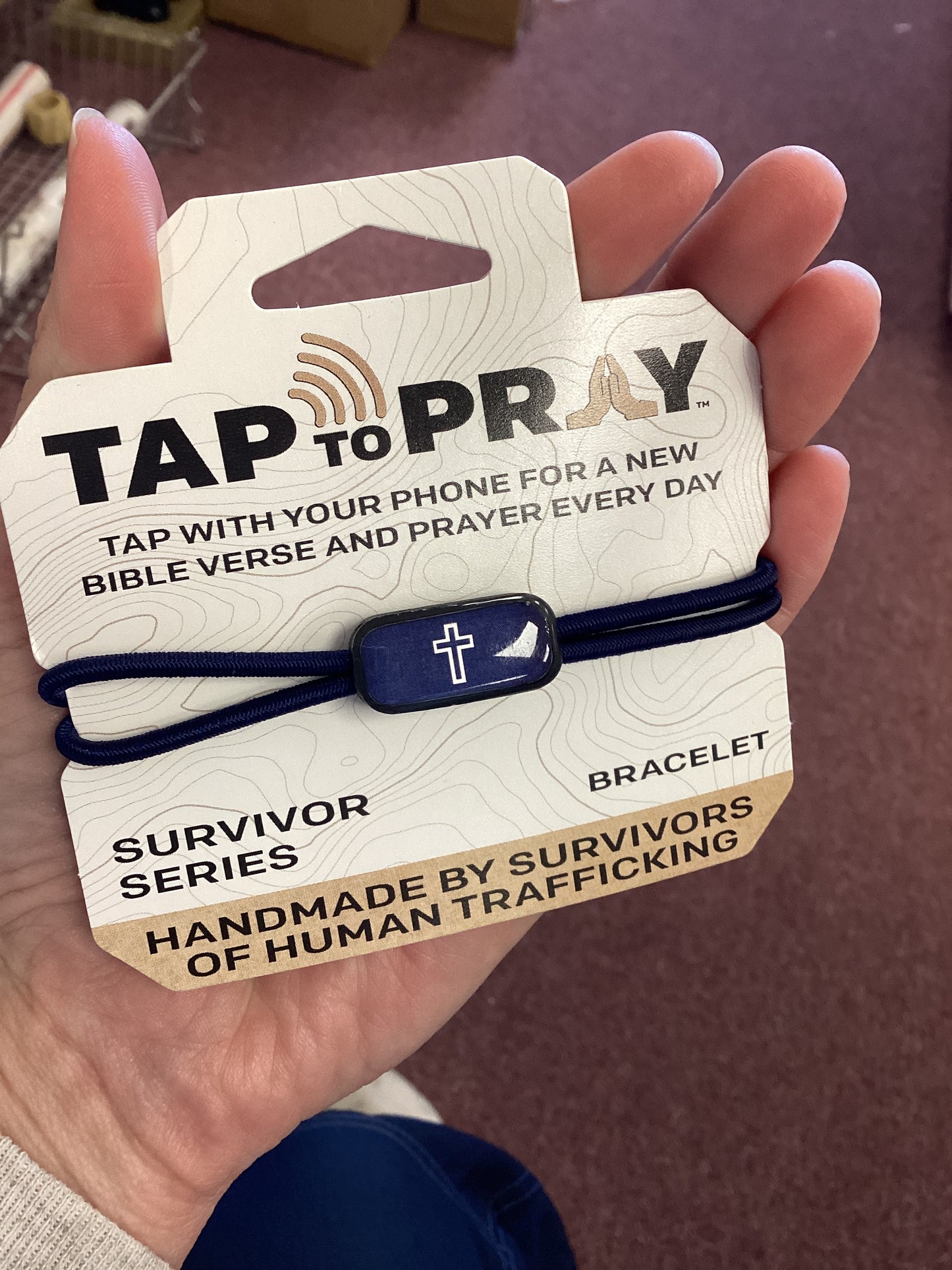 Tap to Pray Survivor Series Tactical Bracelet