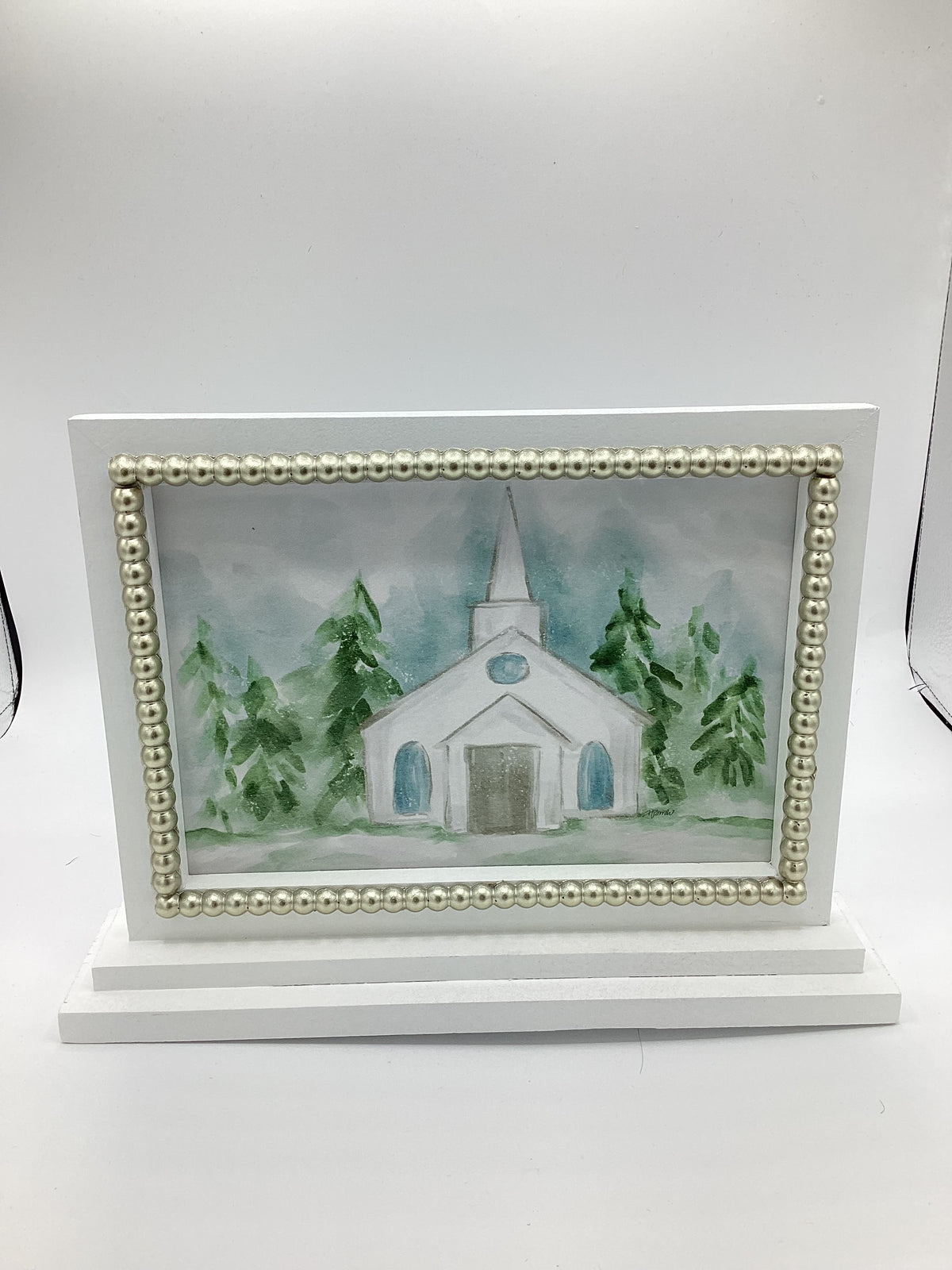 Bead Framed Table Art