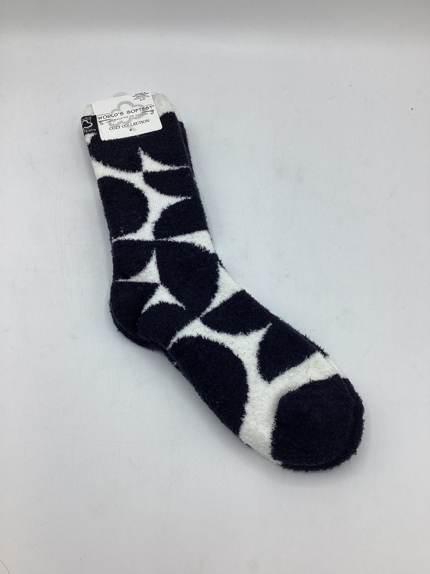 Worlds softest socks- Geo B/W