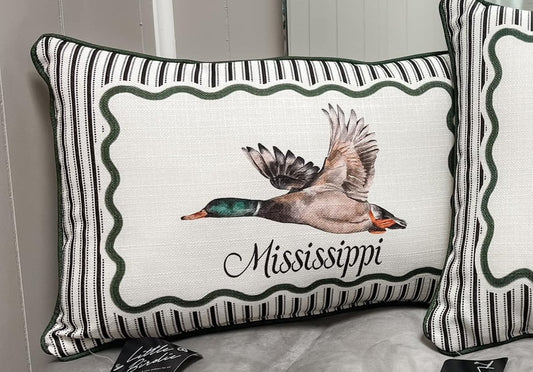 Little Birdie pillow- MS mallard