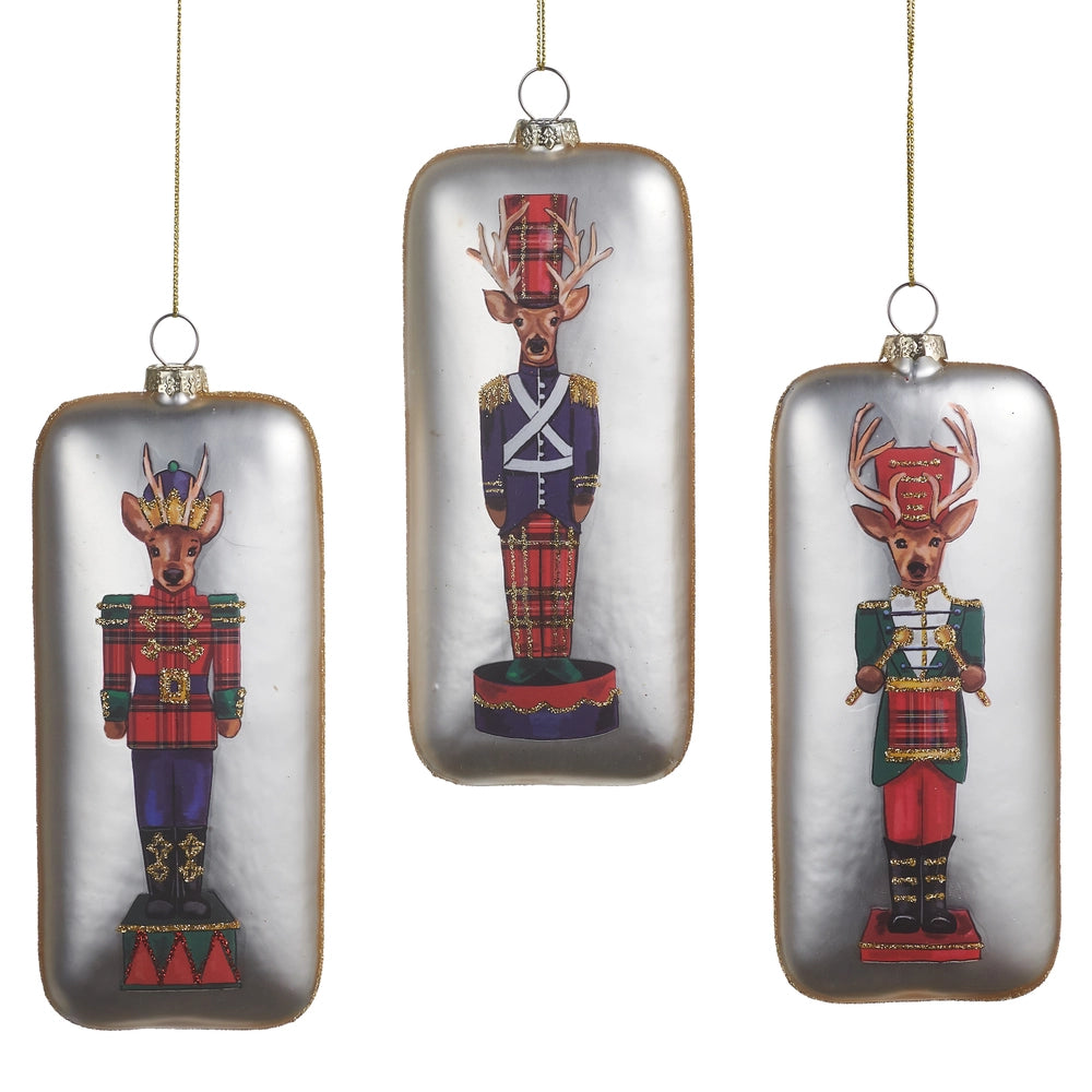 Deer Nutcracker Ornament
