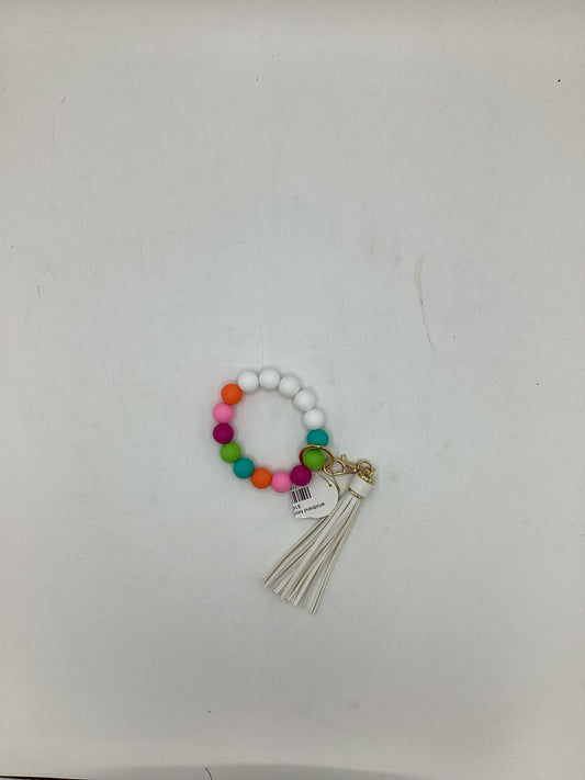 wristband keychain / fuchsia