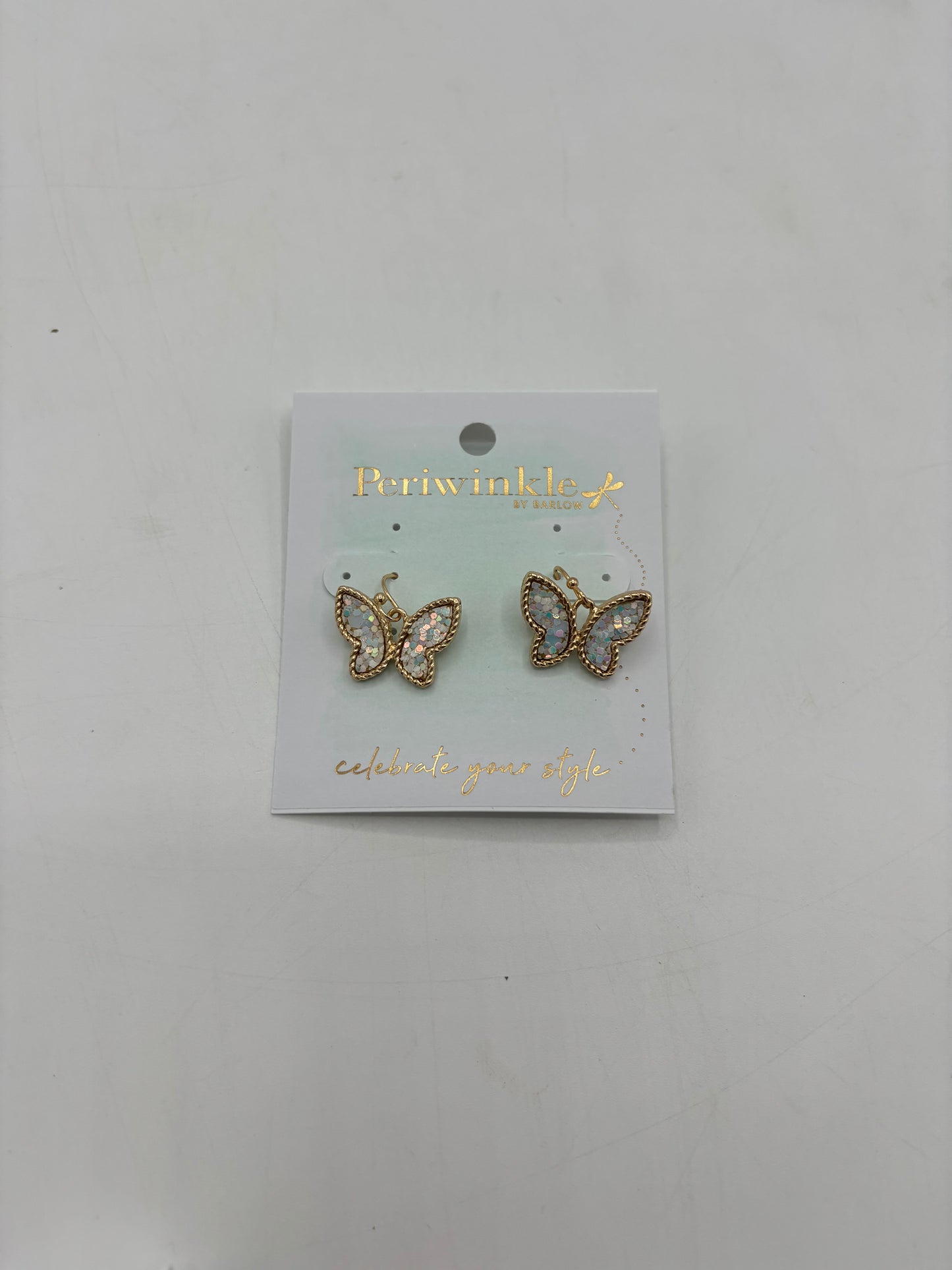 Gold Butterfly Earrings