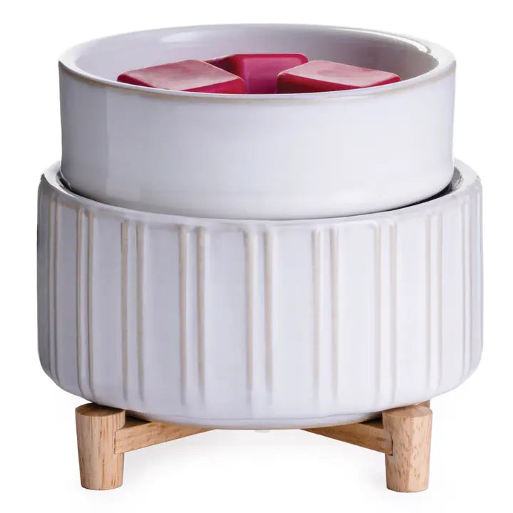 Classic Warmer Ceramic & Wood