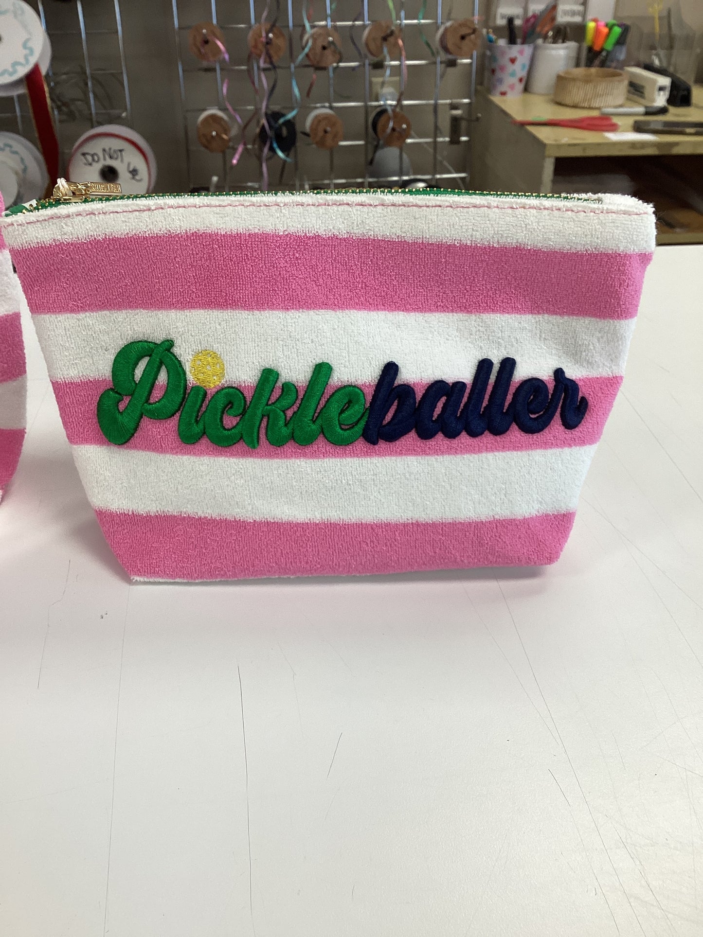 Pickle baller zip up pouch
