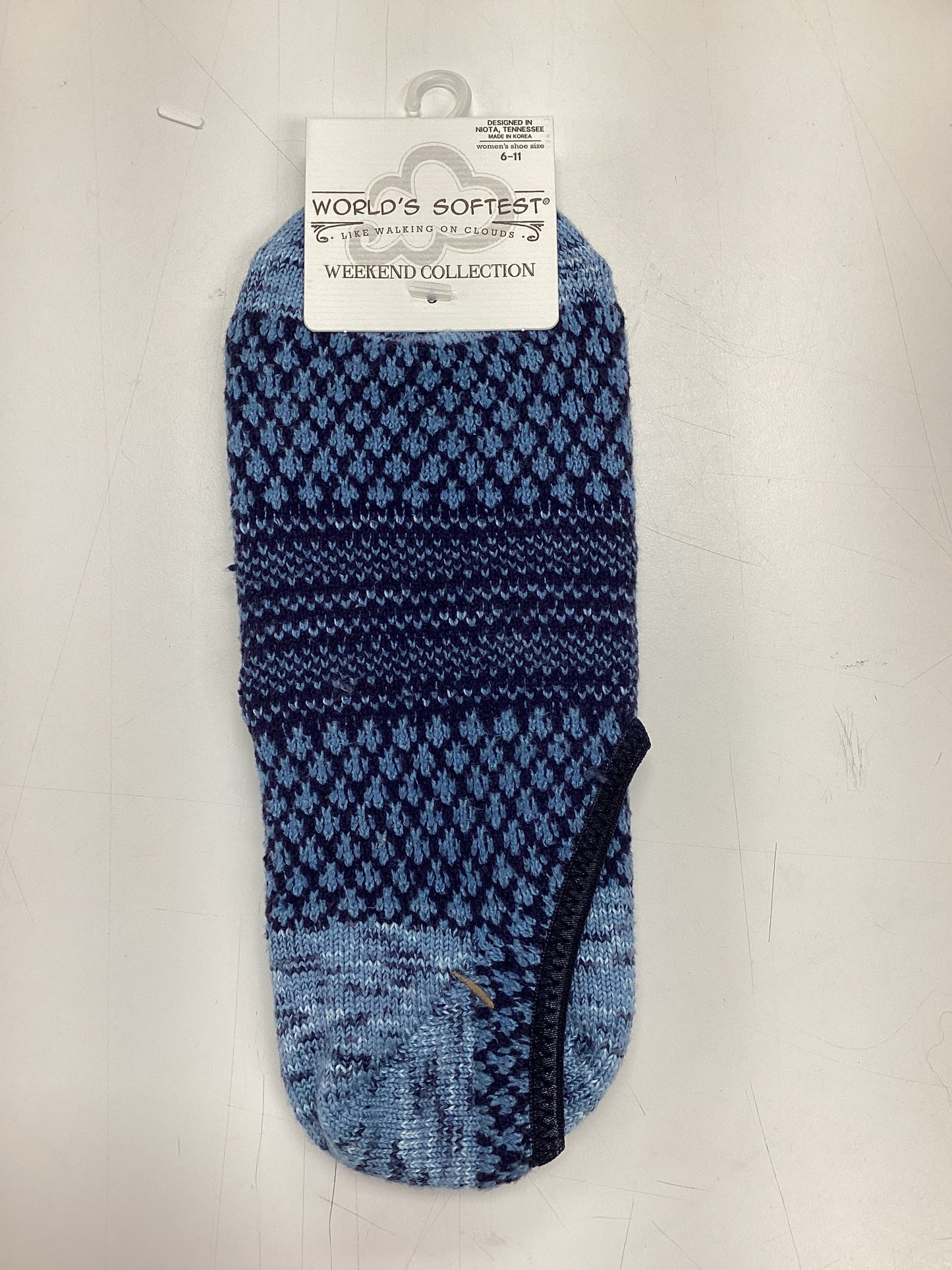 Worlds softest socks- peacoat short
