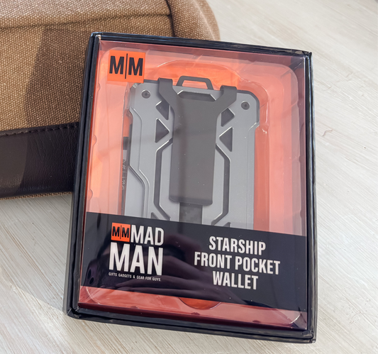 Starship Front Pocket Wallet - Gunmetal